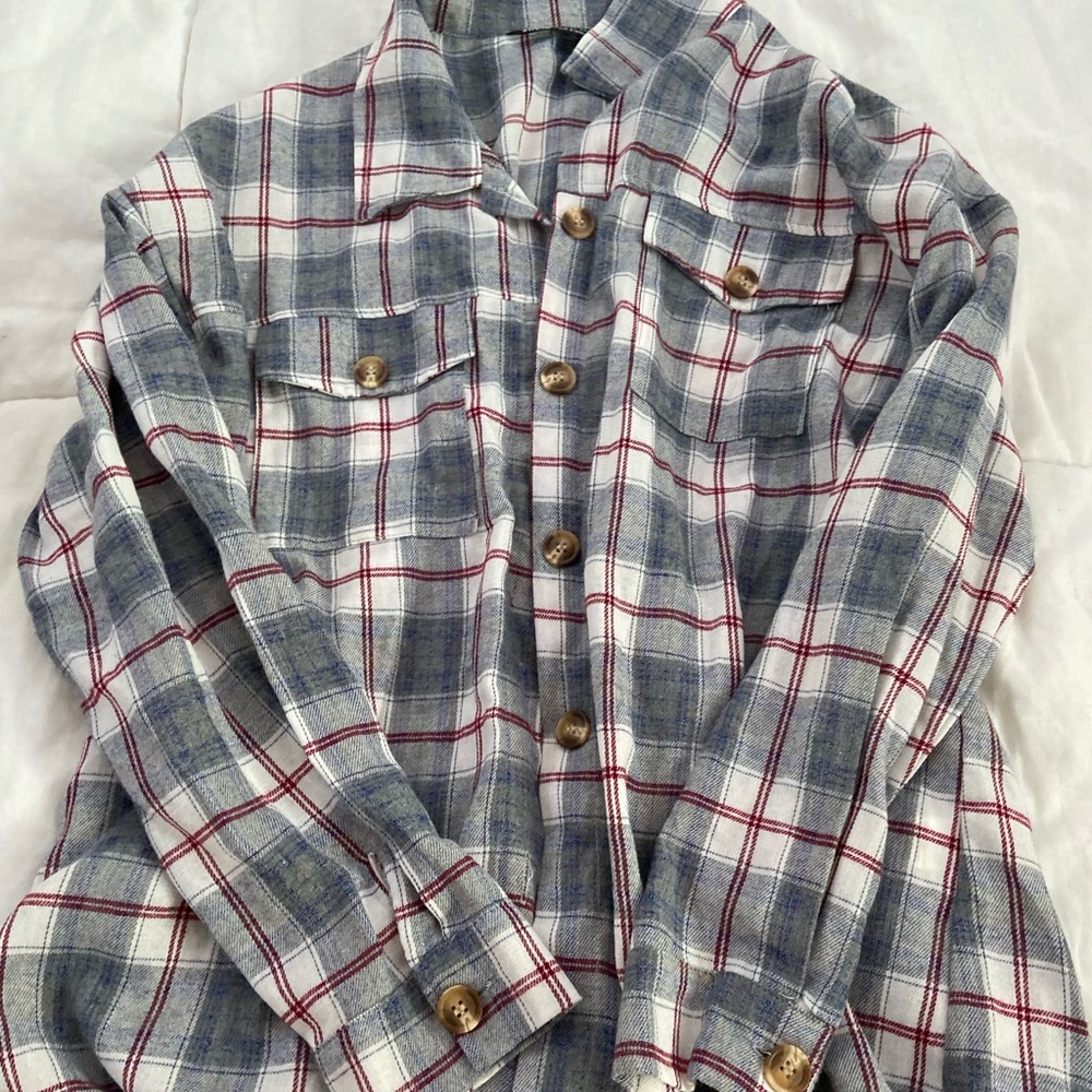 Oversized flannel